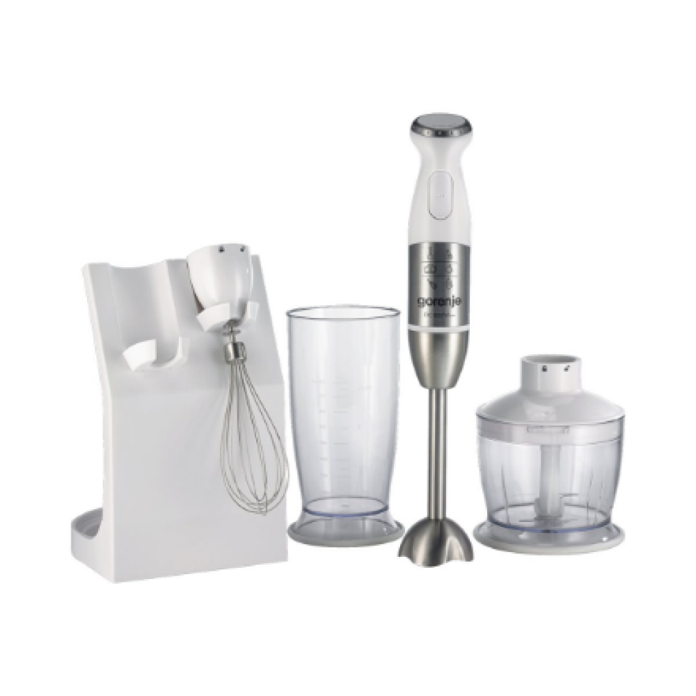 Gorenje , Blender , HBC806QW , Hand Blender , 800 W , Number of speeds Variable , Chopper , White