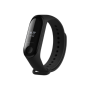 Fixed , Silicone Strap for Xiaomi Mi Band 3/4 , Black