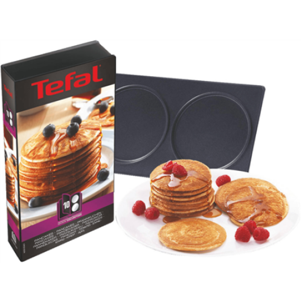 TEFAL XA801012 Pancakes plates for SW852 Sandwich maker , TEFAL , XA801012 , Black