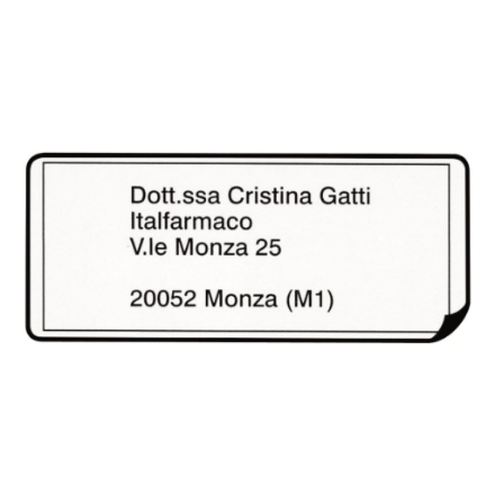 Brother , DK-11208 Large Address Labels , White , DK , 38mm x 90mm