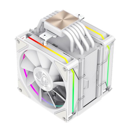 Gamemax CPU Air Cooler , SIGMA 620 LCD WH , White