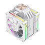 Gamemax CPU Air Cooler , SIGMA 620 LCD WH , White
