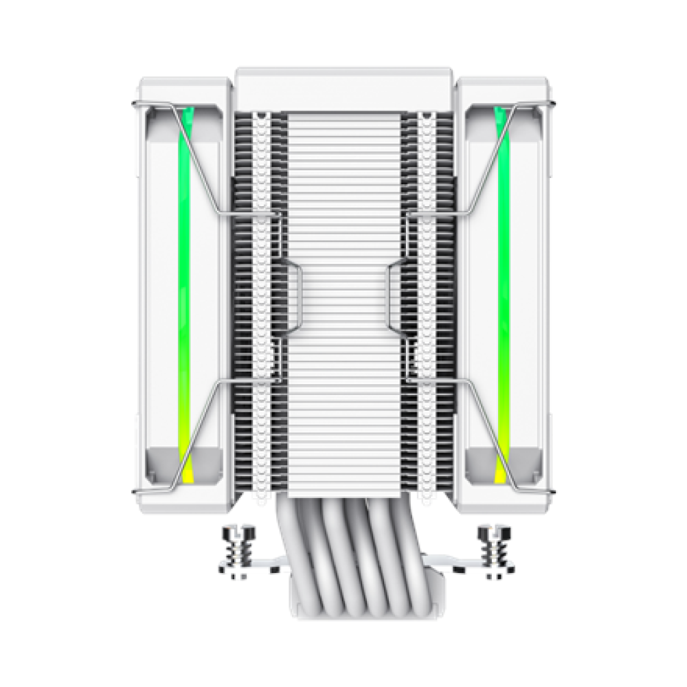 Gamemax CPU Air Cooler , SIGMA 620 LCD WH , White