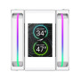 Gamemax CPU Air Cooler , SIGMA 620 LCD WH , White