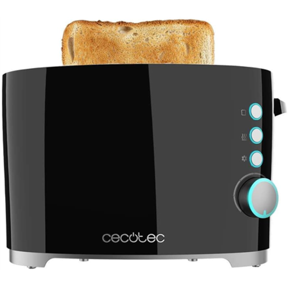 Cecotec Toaster , Toast&Taste Double B , Power 650 W , Number of slots 2 , Housing material Stainless steel