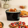 Cecotec Toaster , Toast&Taste Double B , Power 650 W , Number of slots 2 , Housing material Stainless steel