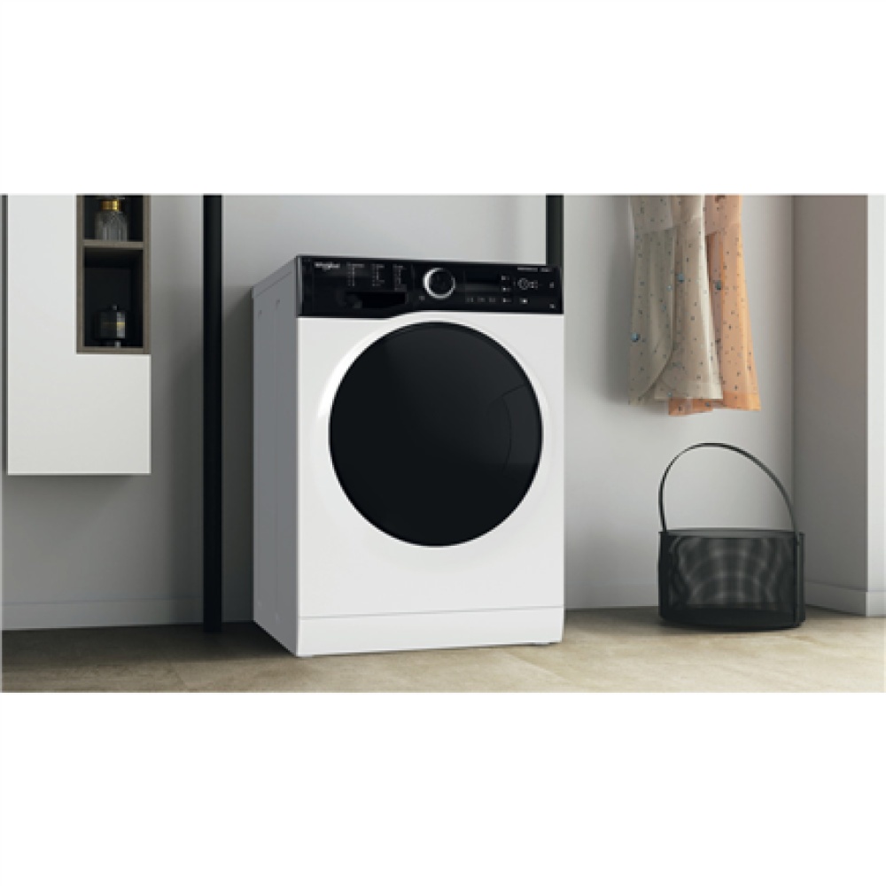 Whirlpool Washing machine , WRSB 7259 D EU , Energy efficiency class B , Front loading , Washing capacity 7 kg , 1200 RPM , Depth 44 cm , Width 60 cm , Display , LCD , Steam function , White
