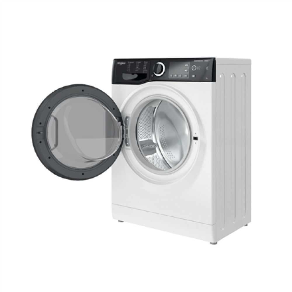 Whirlpool Washing machine , WRSB 7259 D EU , Energy efficiency class B , Front loading , Washing capacity 7 kg , 1200 RPM , Depth 44 cm , Width 60 cm , Display , LCD , Steam function , White