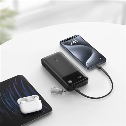 Anker Power Bank, B2B - Europe (excluded UK plug), 30 W , A1384G11 , 20000 mAh , Black