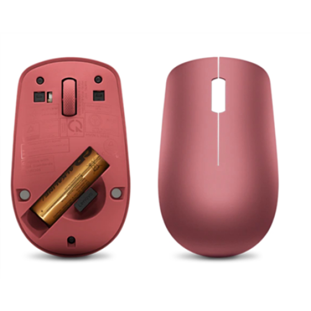 Lenovo , Wireless Mouse , 530 , Wireless mouse , Wireless , 2.4 GHz Wireless via Nano USB , Cherry Red