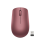 Lenovo , Wireless Mouse , Wireless mouse , 530 , Wireless , 2.4 GHz Wireless via Nano USB , Cherry Red , year(s)