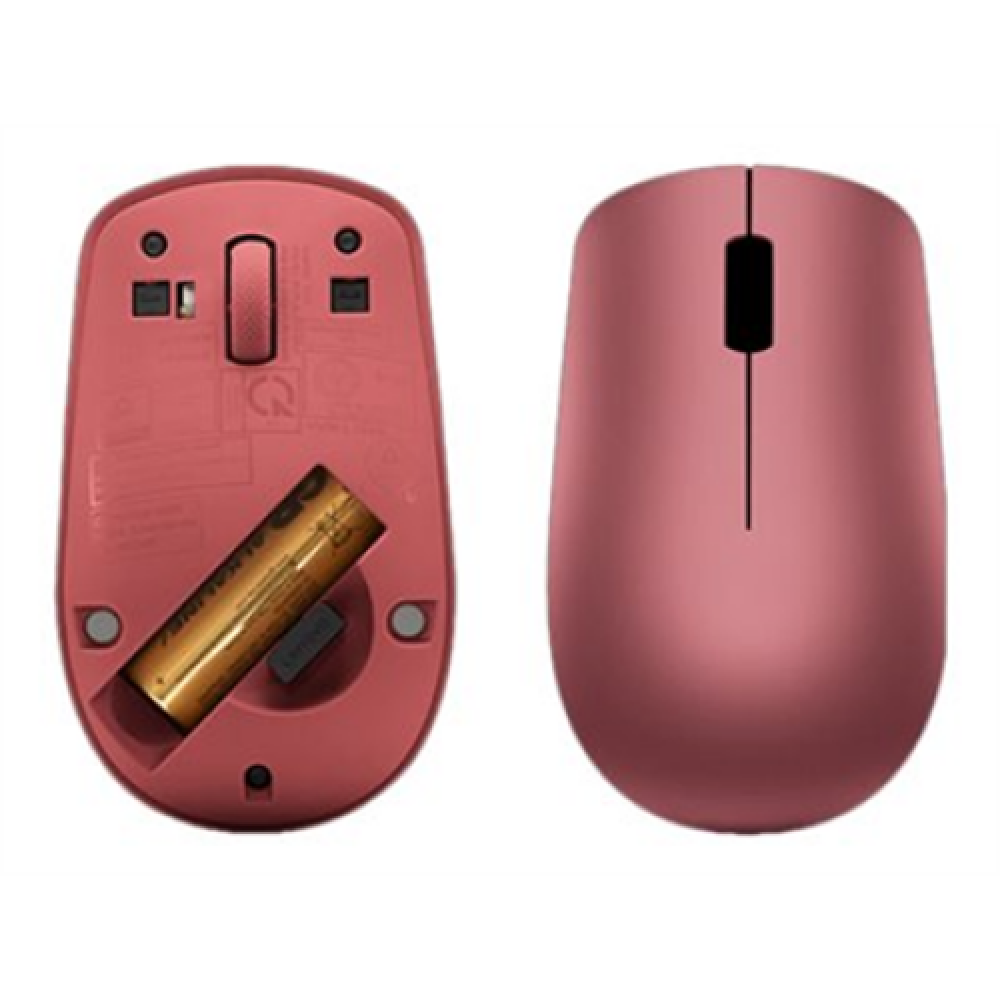 Lenovo , Wireless Mouse , 530 , Wireless mouse , Wireless , 2.4 GHz Wireless via Nano USB , Cherry Red