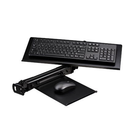 Next Level Racing , Keyboard and Mouse Tray , Elite Black Edition , Black