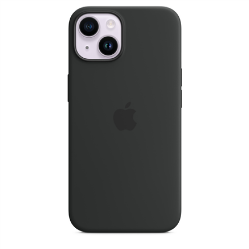 Apple iPhone 14 Silicone Case with MagSafe Case with MagSafe Apple iPhone 14 Silicone Midnight