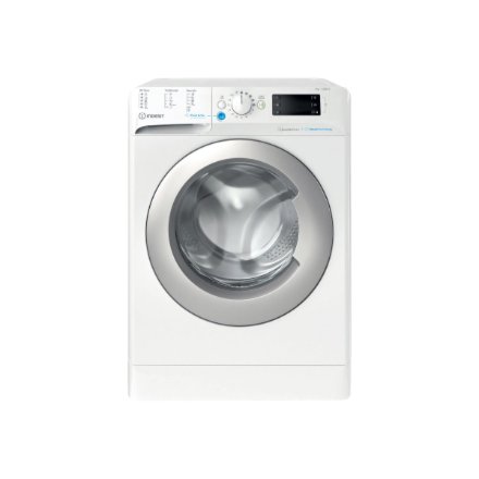 INDESIT , Washing machine , BWSE 71295X WSV EU , Energy efficiency class B , Front loading , Washing capacity 7 kg , 1200 RPM , Depth 43.5 cm , Width 59.5 cm , Display , Large digit , White