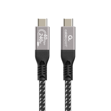 Cablexpert Premium USB4 Type-C charging and data cable, 40 Gbps, 240 W, 0.5 m , CCBP-USB4-CMCM240-0.5M