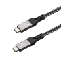 Cablexpert Premium USB4 Type-C charging and data cable, 40 Gbps, 240 W, 0.5 m , CCBP-USB4-CMCM240-0.5M