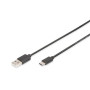 Digitus , USB Type-C connection cable, type USB-A - USB-C , AK-300154-010-S