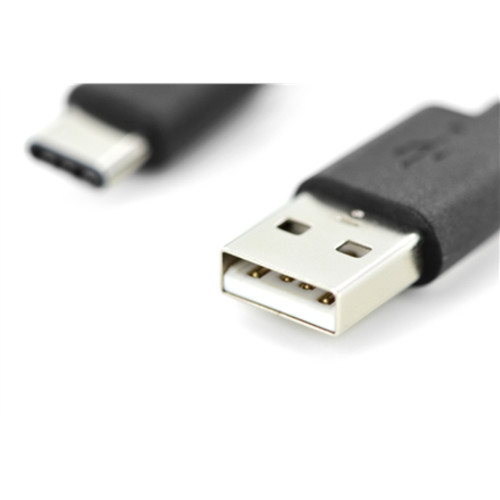 Digitus USB Type-C connection cable, type USB-A - USB-C , AK-300154-010-S