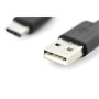Digitus , USB Type-C connection cable, type USB-A - USB-C , AK-300154-010-S