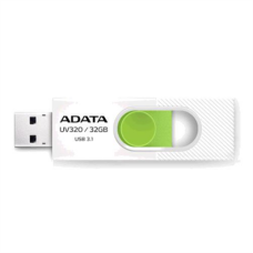 ADATA , UV320 , 32 GB , USB 3.1 , White/Green