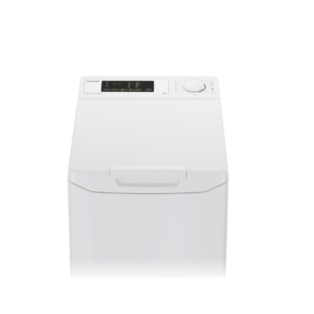 Candy Washing Machine , TCA283D2-S , Energy efficiency class D , Top loading , Washing capacity 8 kg , 1200 RPM , Depth 60 cm , Width 41 cm , Display , Digit , White