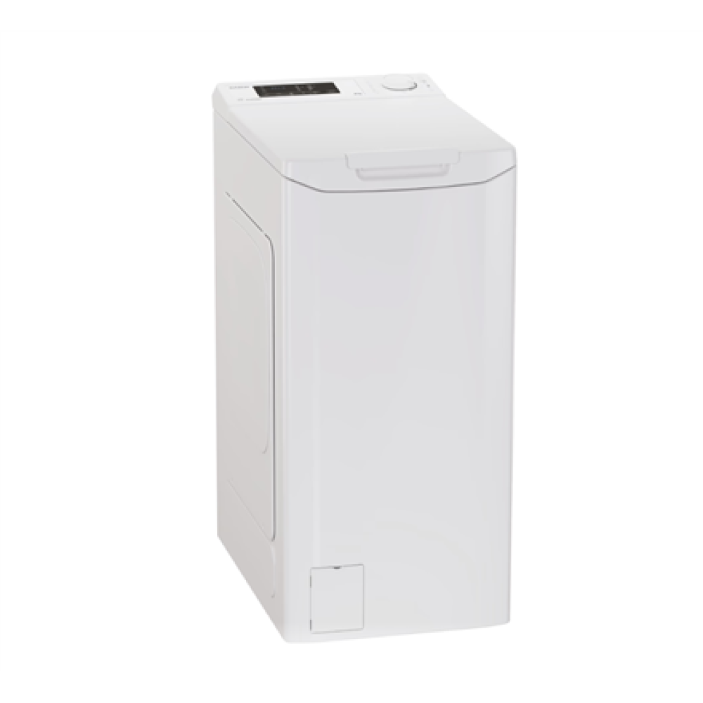 Candy Washing Machine , TCA283D2-S , Energy efficiency class D , Top loading , Washing capacity 8 kg , 1200 RPM , Depth 60 cm , Width 41 cm , Display , Digit , White