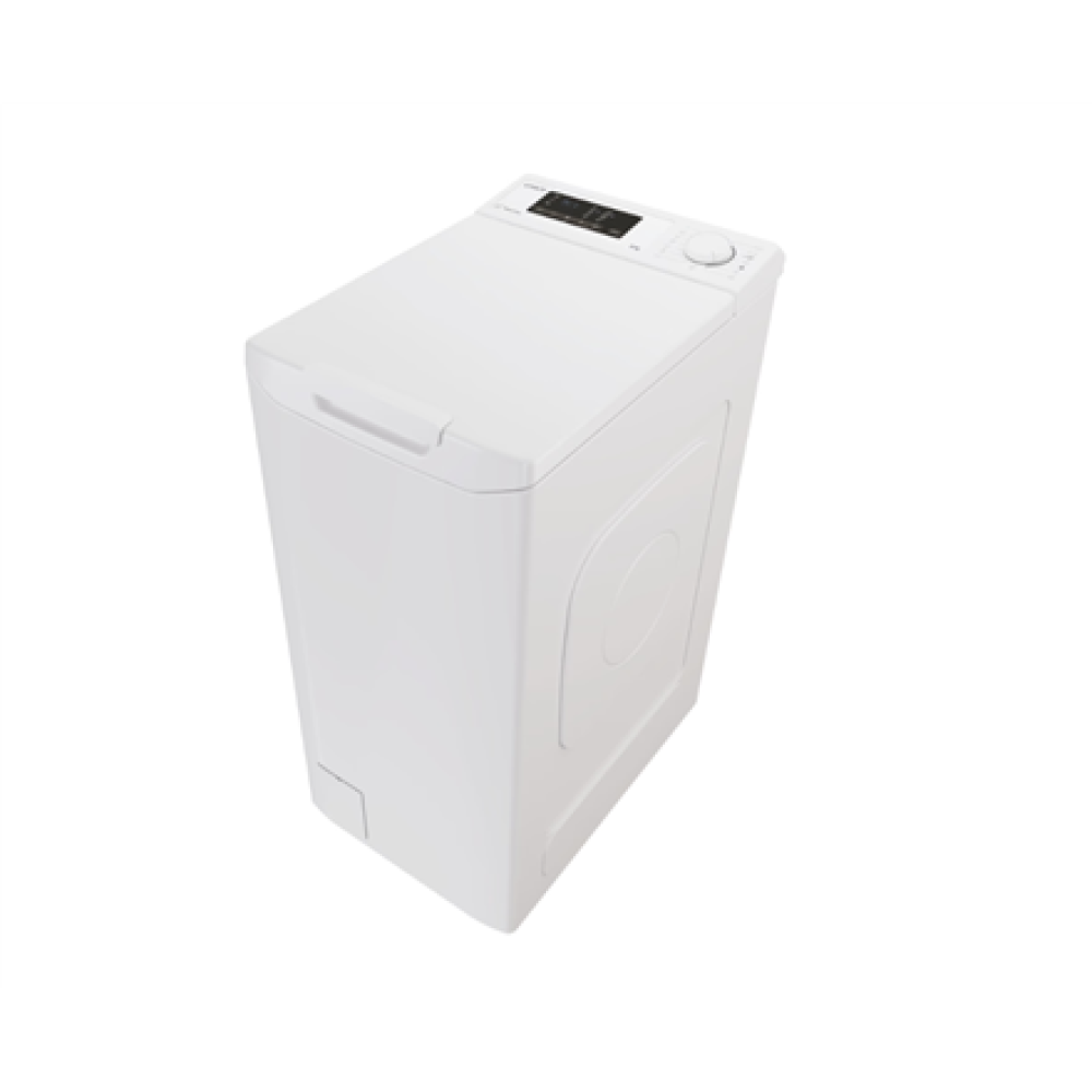 Candy Washing Machine , TCA283D2-S , Energy efficiency class D , Top loading , Washing capacity 8 kg , 1200 RPM , Depth 60 cm , Width 41 cm , Display , Digit , White
