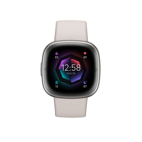 Sense 2 , Smart watch , NFC , GPS (satellite) , AMOLED , Touchscreen , Activity monitoring 24/7 , Waterproof , Bluetooth , Wi-Fi , Lunar White/Platinum