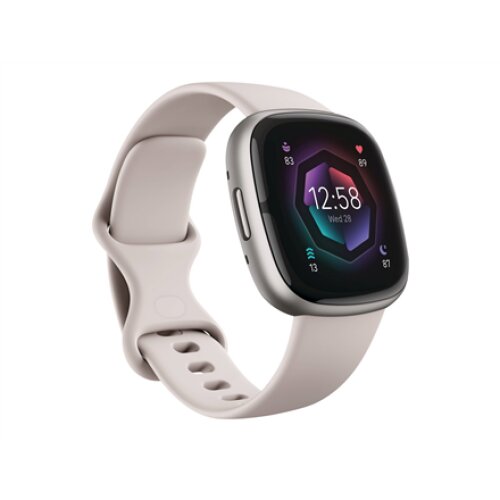 Sense 2 , Smart watch , NFC , GPS (satellite) , AMOLED , Touchscreen , Activity monitoring 24/7 , Waterproof , Bluetooth , Wi-Fi , Lunar White/Platinum