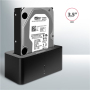 AXAGON , USB 3.0-1x SATA 6G HDD Dock Station, Black , ADSA-SN