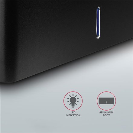AXAGON , USB 3.0-1x SATA 6G HDD Dock Station, Black , ADSA-SN