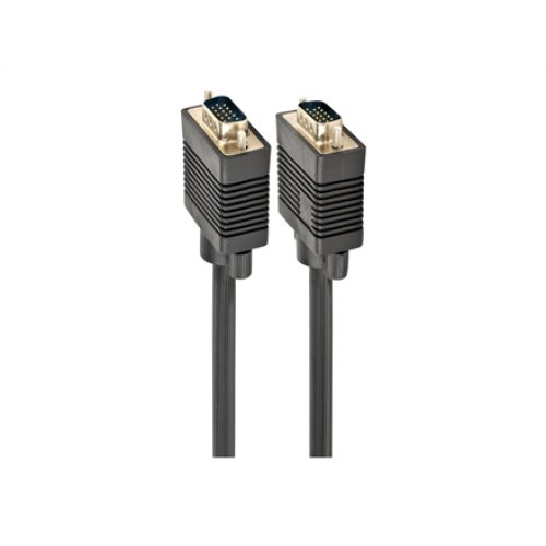 Gembird CC-PPVGA-10M-B Premium VGA HD15M/HD15M dual-shielded w/2*ferrite core 10M , Cablexpert