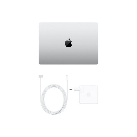 Apple MacBook , Pro , Silver , 14 , 3024 x 1964 pixels , Apple M4 , 16 GB , Solid-state drive capacity 512 GB , Apple M4 chip 10-core CPU/10-core GPU , macOS , 802.11ax , Bluetooth version 5.3 , Keyboard language Russian , Keyboard backlit , Warranty 12 m