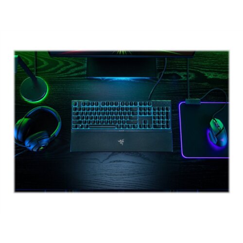 Razer , Gaming Keyboard , Ornata V3 X , Gaming keyboard , Wired , RGB LED light , NORD , Silent Membrane , Black
