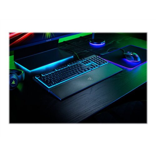 Razer , Gaming Keyboard , Ornata V3 X , Gaming keyboard , Wired , RGB LED light , NORD , Silent Membrane , Black