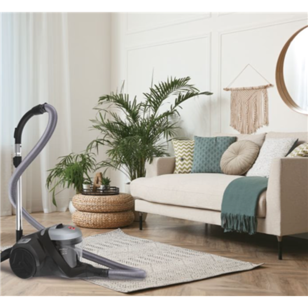 Hoover Vacuum Cleaner , HP322PET 011 , Bagless , Power 850 W , Dust capacity 2 L , Black