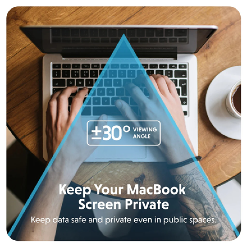 Hyper , HyperShield Magnetic Privacy Filter for MacBook Air 15