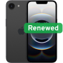 Apple Renew Grade A++ , Apple iPhone 16e , Black , 6.1 , Super Retina XDR , 128 GB , 5G , iOS