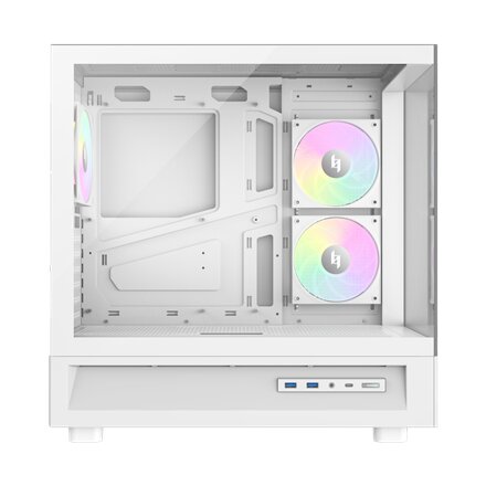 Gamemax Case , NEX C51 WH , ATX/BTF
