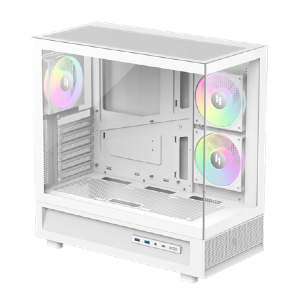 Gamemax Case , NEX C51 WH , ATX/BTF