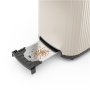 Princess Wave Toaster , 142337 , Power 930 W , Number of slots 2 , Housing material Plastic , Beige