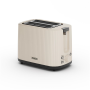 Princess Wave Toaster , 428207 , Power 930 W , Number of slots 2 , Housing material Plastic , Beige