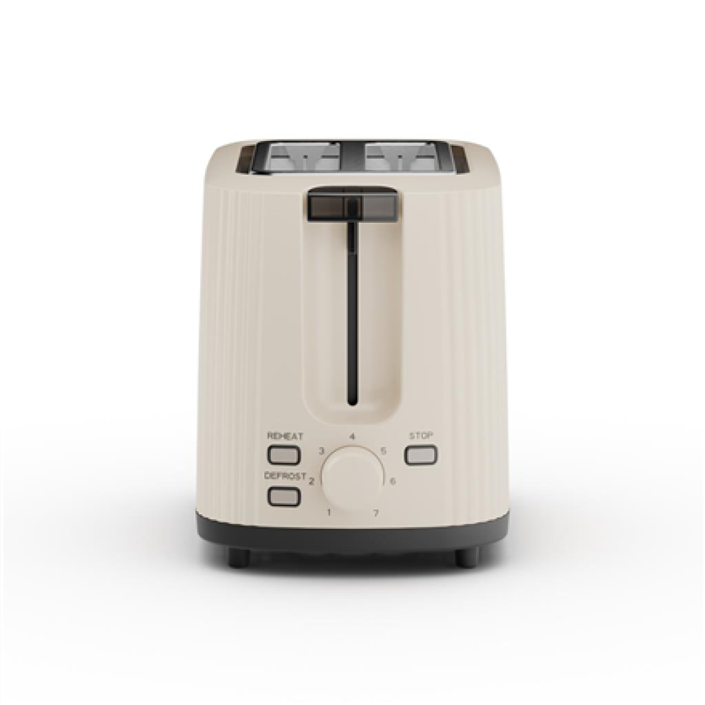 Princess Wave Toaster , 428207 , Power 930 W , Number of slots 2 , Housing material Plastic , Beige