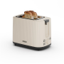 Princess Wave Toaster , 428207 , Power 930 W , Number of slots 2 , Housing material Plastic , Beige