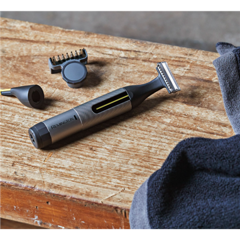 Remington Beard Trimmer , HG5000 Omniblade Multi-Pro , Cordless , Number of length steps 10 , Black/Silver