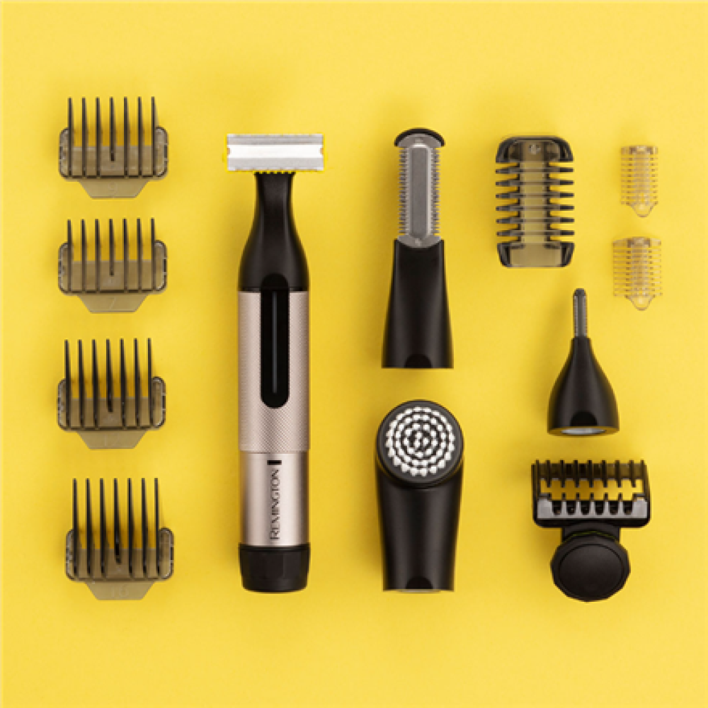 Remington Beard Trimmer , HG5000 Omniblade Multi-Pro , Cordless , Number of length steps 10 , Black/Silver