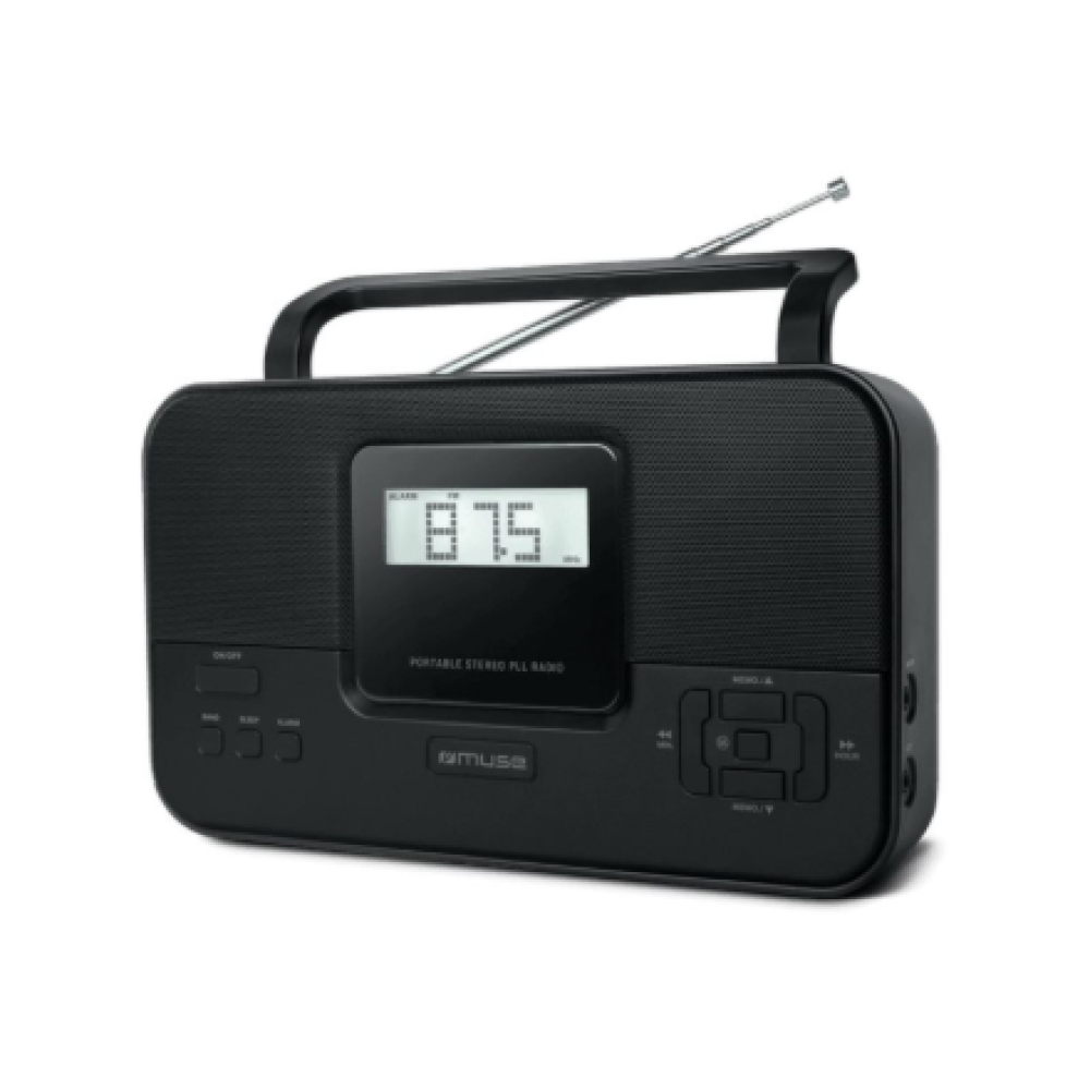 Muse Stereo Portable Radio , M-087 MB PLL , AUX in , FM radio , Headphone out