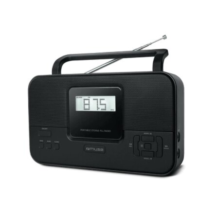 Muse Stereo Portable Radio , M-087 MB PLL , AUX in , FM radio , Headphone out