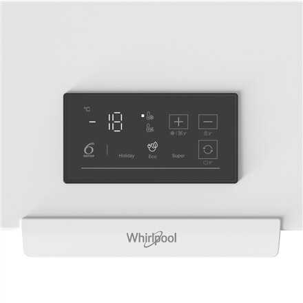 Whirlpool Freezer , W3RHS30DW , Energy efficiency class D , Chest , Free standing , Height 85 cm , Total net capacity 308 L , White , Display